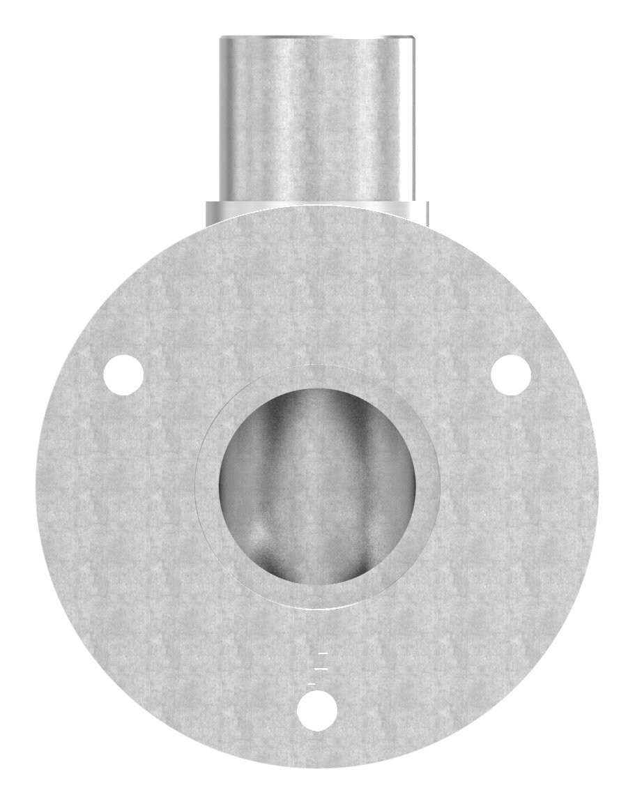 Wandhalter 90° für Rohr 33,7x2,0mm, V2A