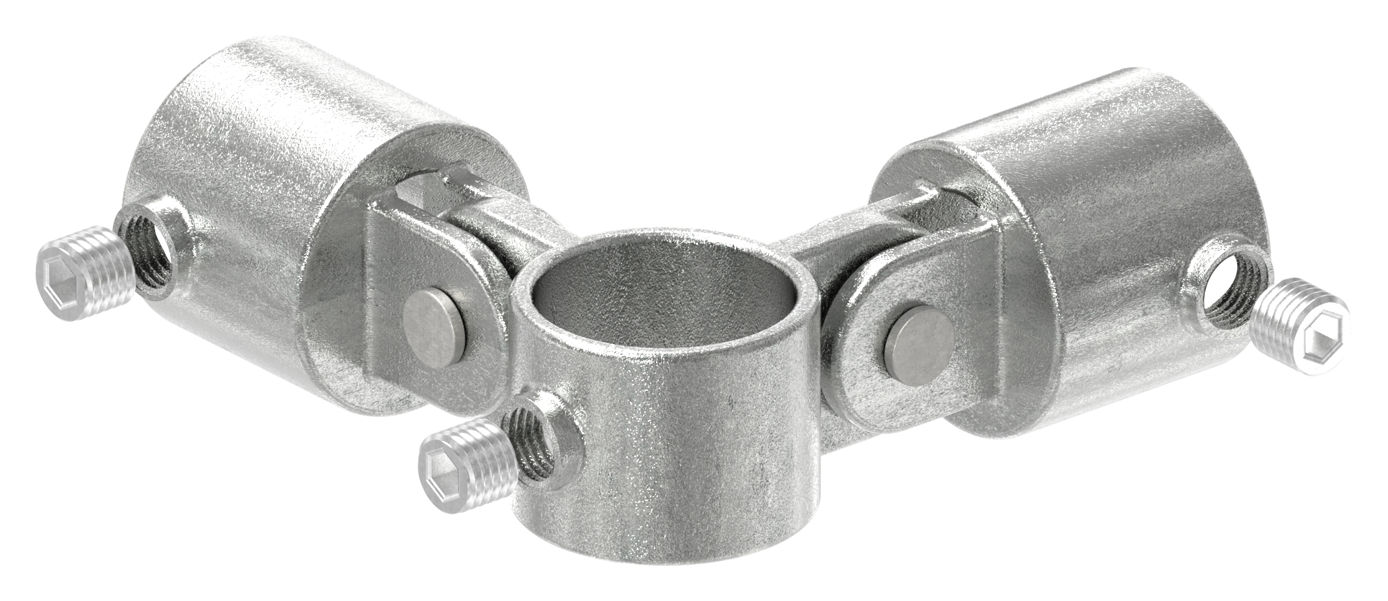 Gelenkstück, 90°, für Rohr Ø 48,3mm