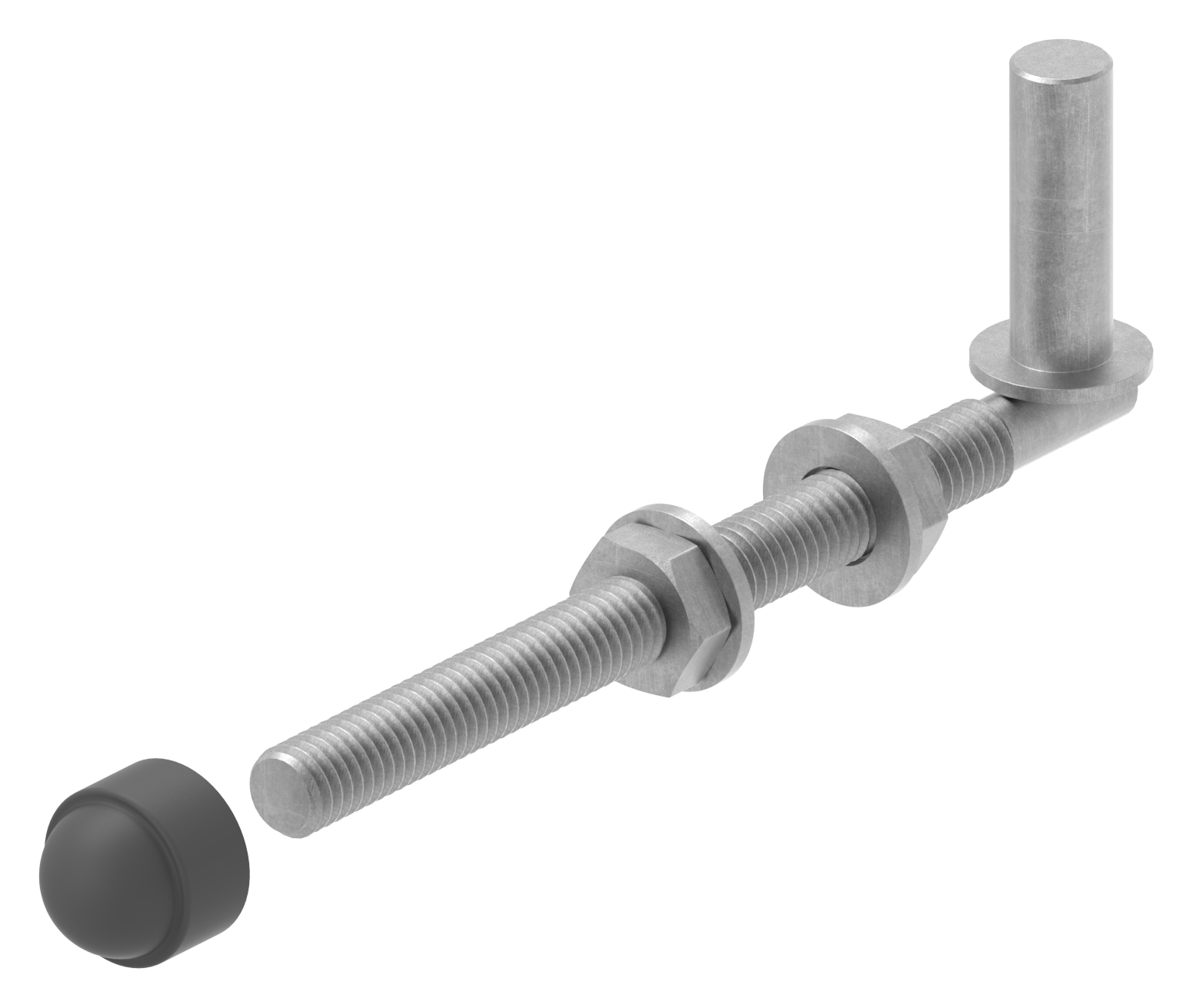 Kloben zum Durchschrauben für Ø 13mm, L: 160mm