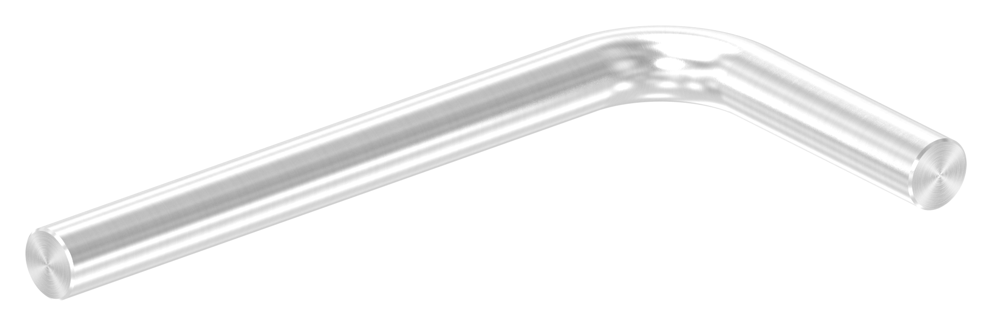 Bügel Ø 14mm, 90° gebogen, ohne Gewinde, V2A
