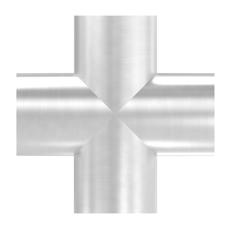 Kreuzstück, 48,3x2,0mm, V2A