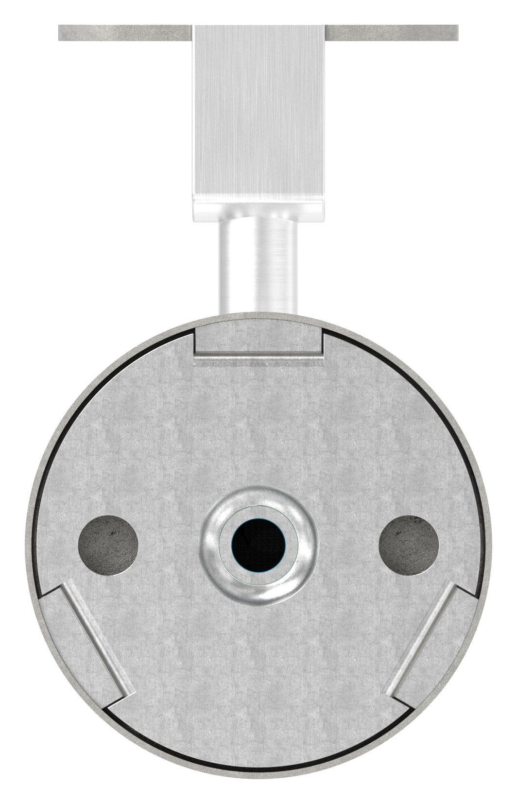 Handlaufhalter für LED Handlauf (Ronde und Bügel verschweißt), V2A