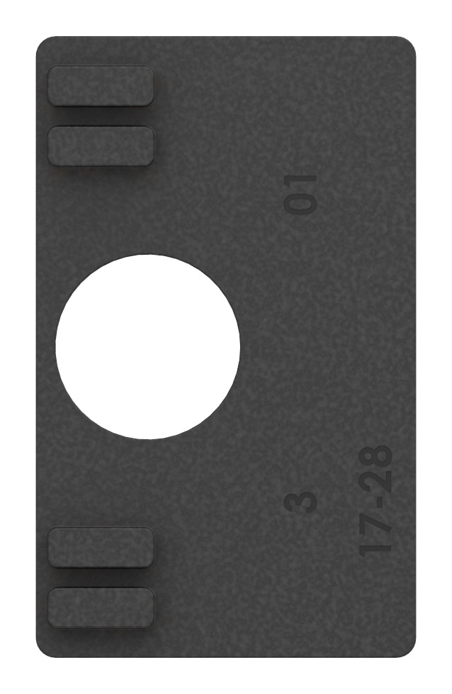 Gummi für Mod. 45, VSG-Glas 9,52mm Gummi für Mod. 45, VSG-Glas 9,52mm