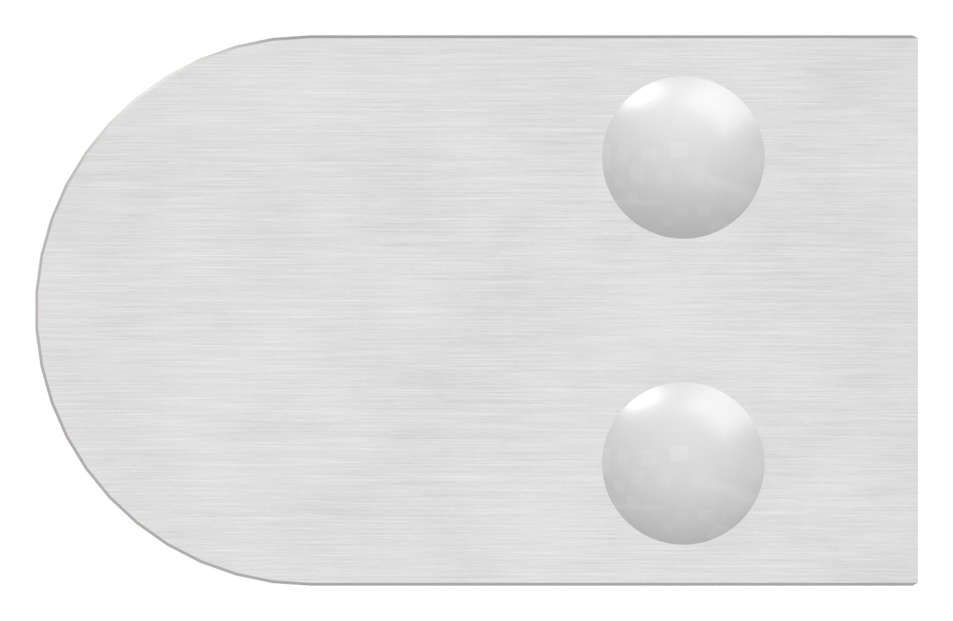 Glasklemme Mod. 33, Anschluss: 33,7mm, in V2A Glasklemme Mod. 33, Anschluss: 33,7mm, in V2A