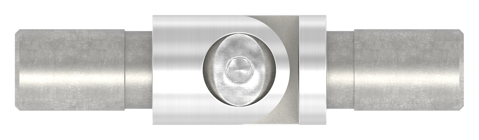 Rohrverbinder mit Gelenk für Rohr 12,0x1,5mm, V2A