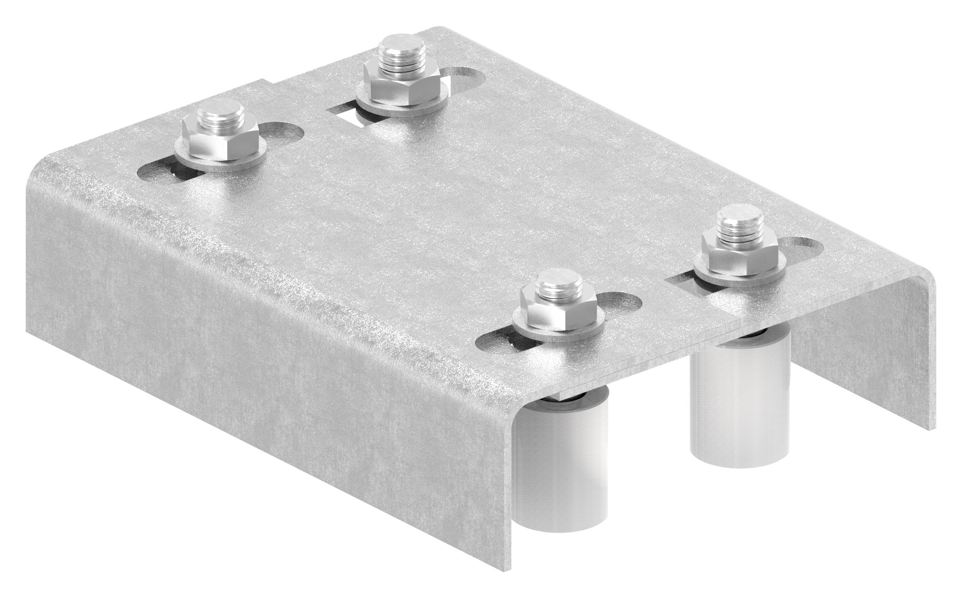 Führungsbügel, doppelt, V2A Führungsbügel, doppelt, V2A
