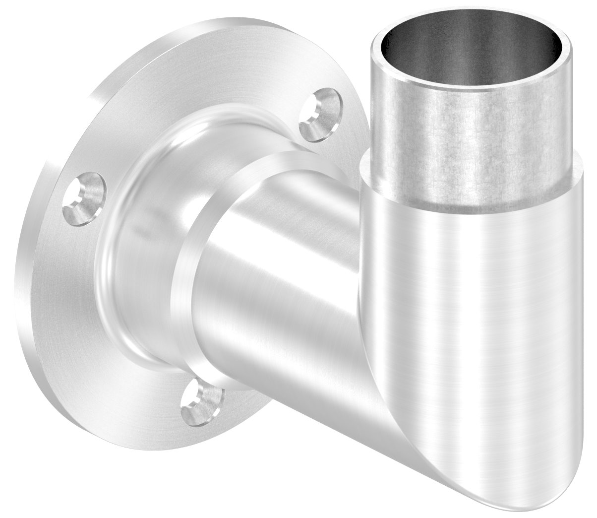 Wandhalter 90° für Rohr 42,4x2,0mm, V2A