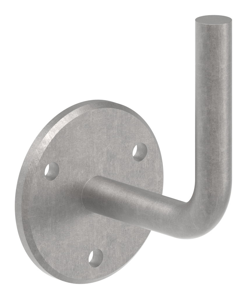 Handlaufträger mit Ronde, 70x6mm