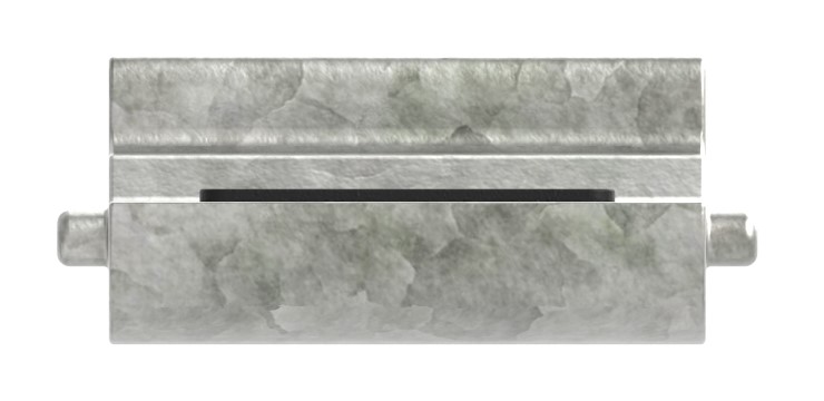 Sicherungsplatte für Mod. 39 , Zink roh Sicherungsplatte für Mod. 39 , Zink roh