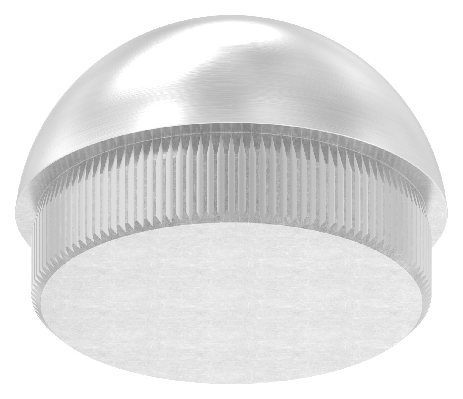 Rohrabschlussstopfen, für Rohr 48,3x2,0mm, V2A