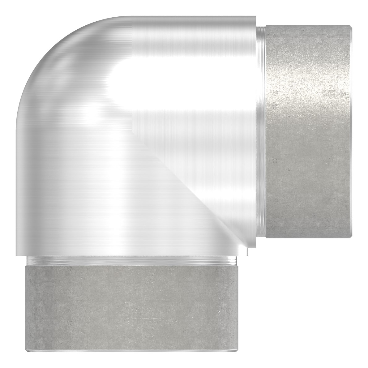 Rohrbogen 90° eng, für Rohr 48,3x2,0mm, V2A