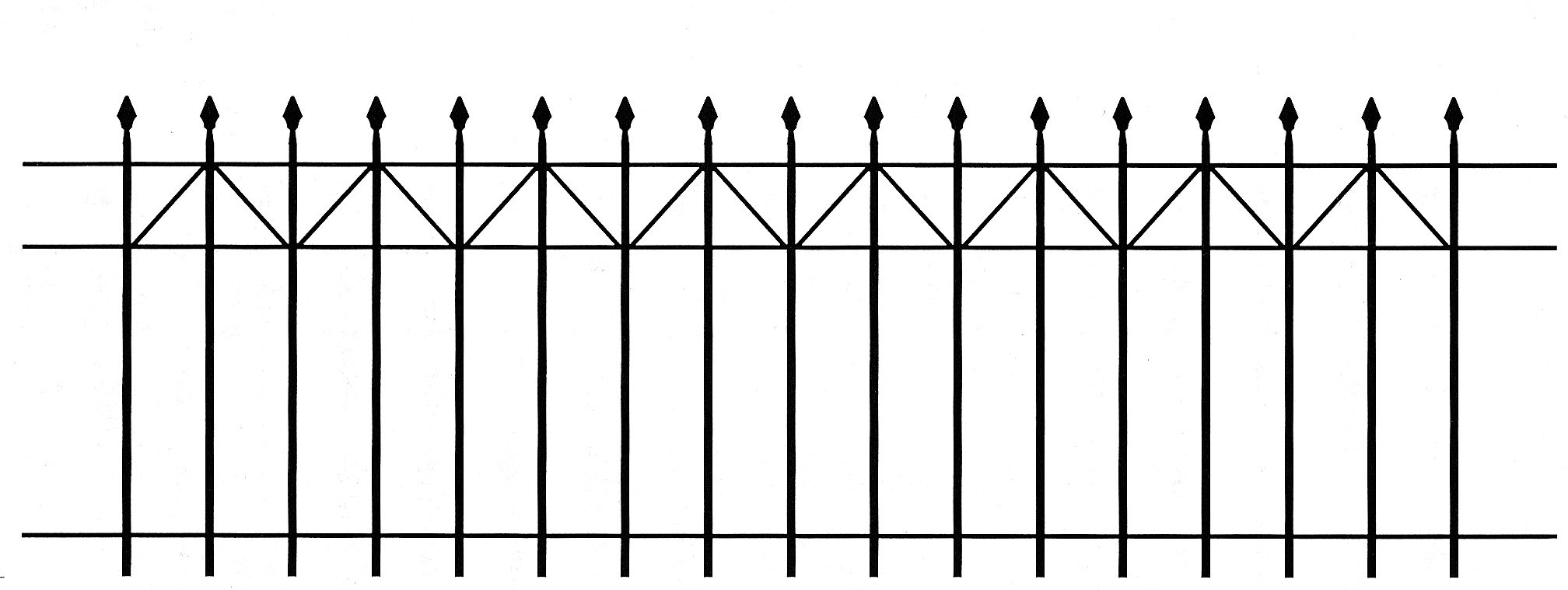 Zaunfeld, 700x2200mm