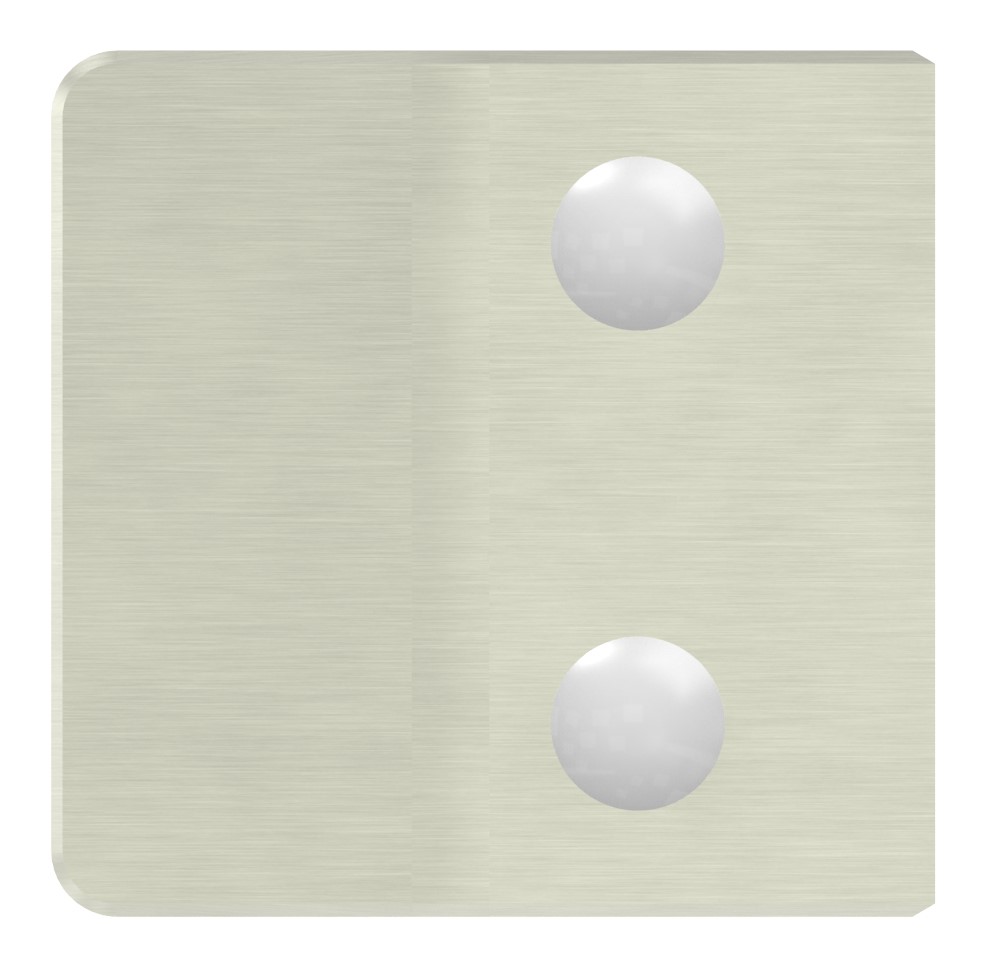 Glasklemme Mod. 35, Anschluss: 42,4mm, VA-Effekt Glasklemme Mod. 35, Anschluss: 42,4mm, VA-Effekt