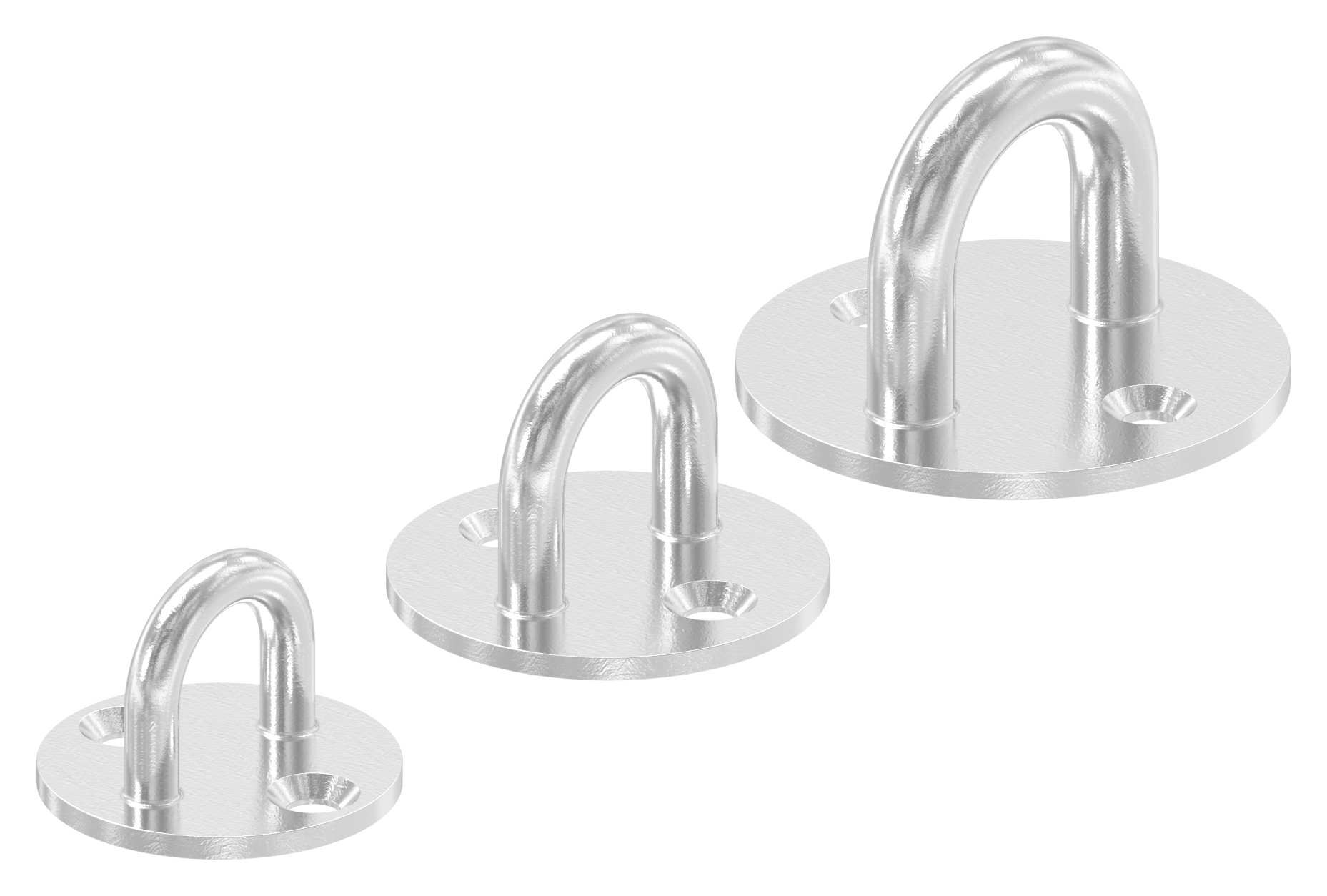 Befestigungsöse, Rundeisen: 5mm, V4A