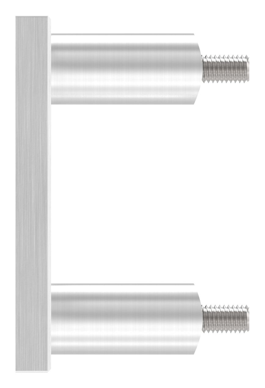 Wandbefestigung für Geländerpfosten 42,4mm, V2A