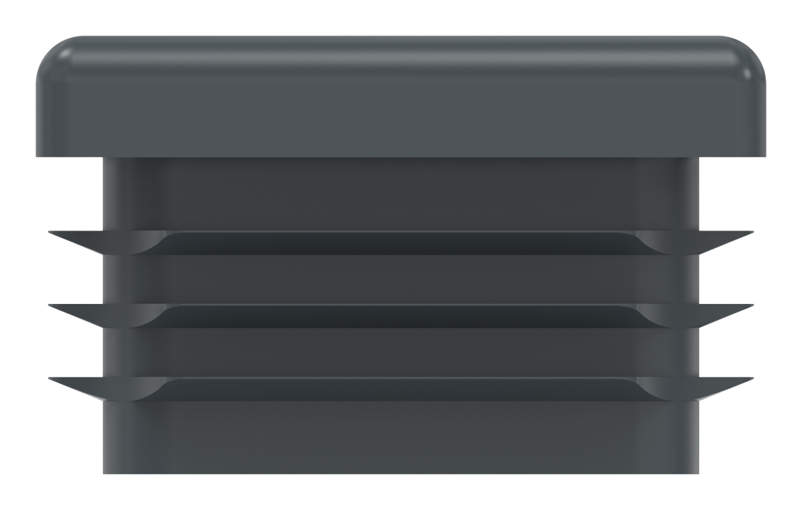 Kunststoffkappe für Quadratrohr 30x30mm