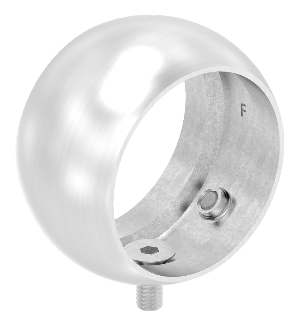 Kugelring für Handlaufhalter, 48,3mm, V2A