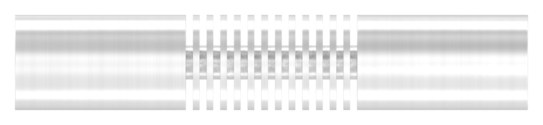 Rundstabverbinder (zum Biegen), für 12mm Rund, V2A