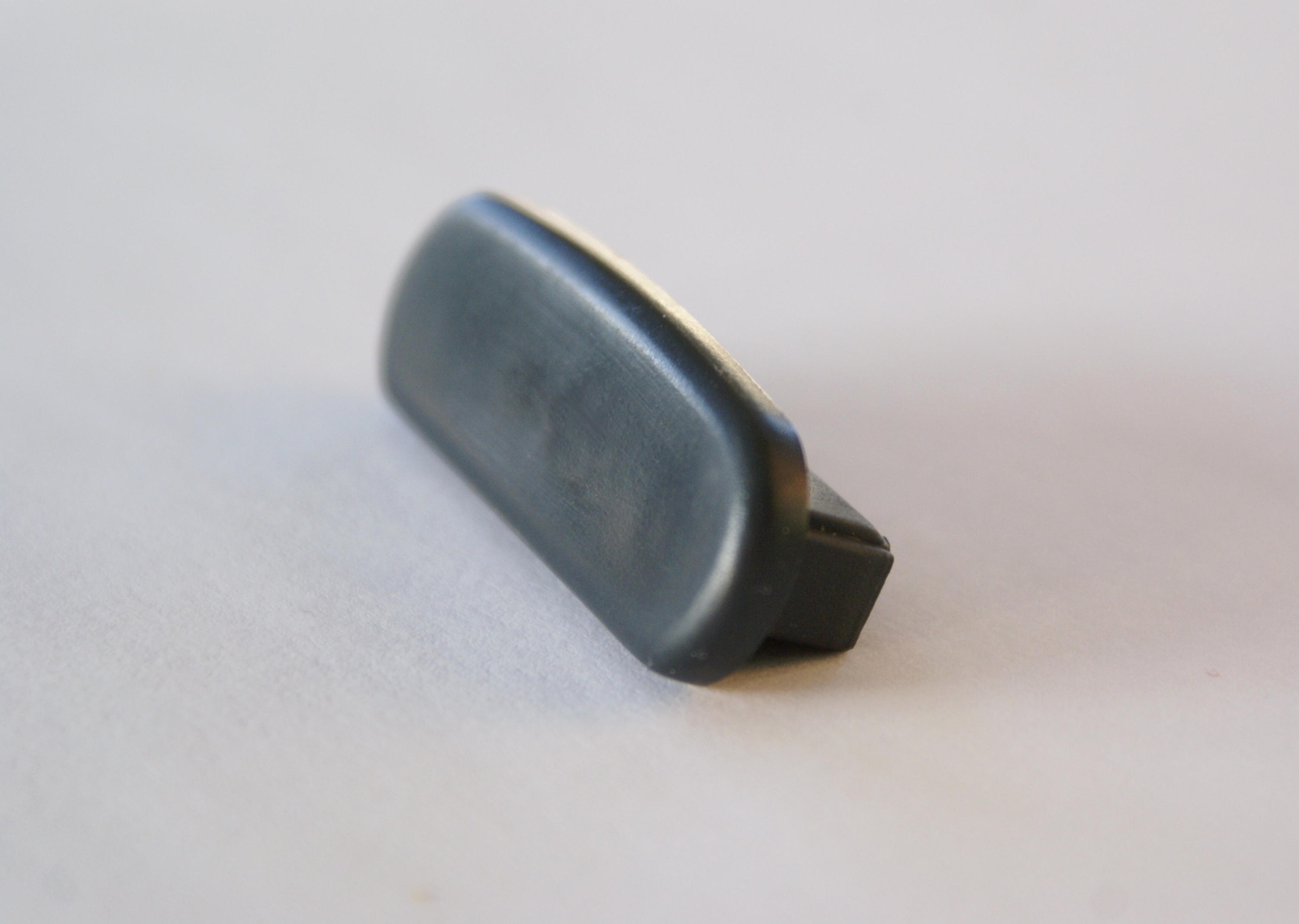 Endkappe für Kunststoffhandlauf für 40x8mm, anthrazitgrau