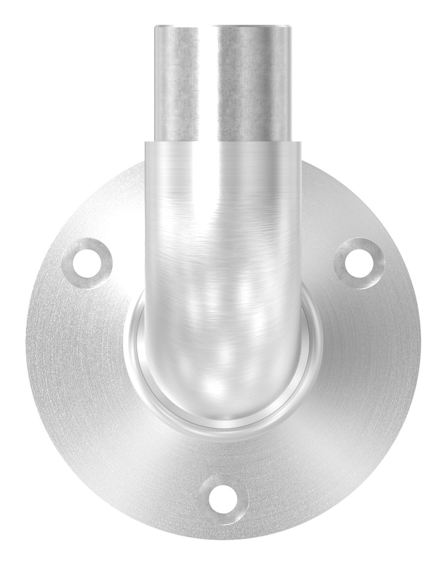 Wandhalter 90° für Rohr 33,7x2,0mm, V2A