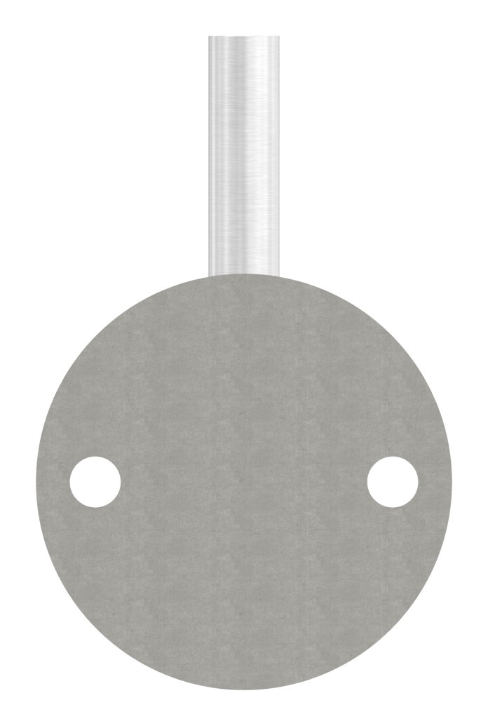 Handlaufhalter zum Anschweißen (Ronde und Bügel verschweißt), V4A