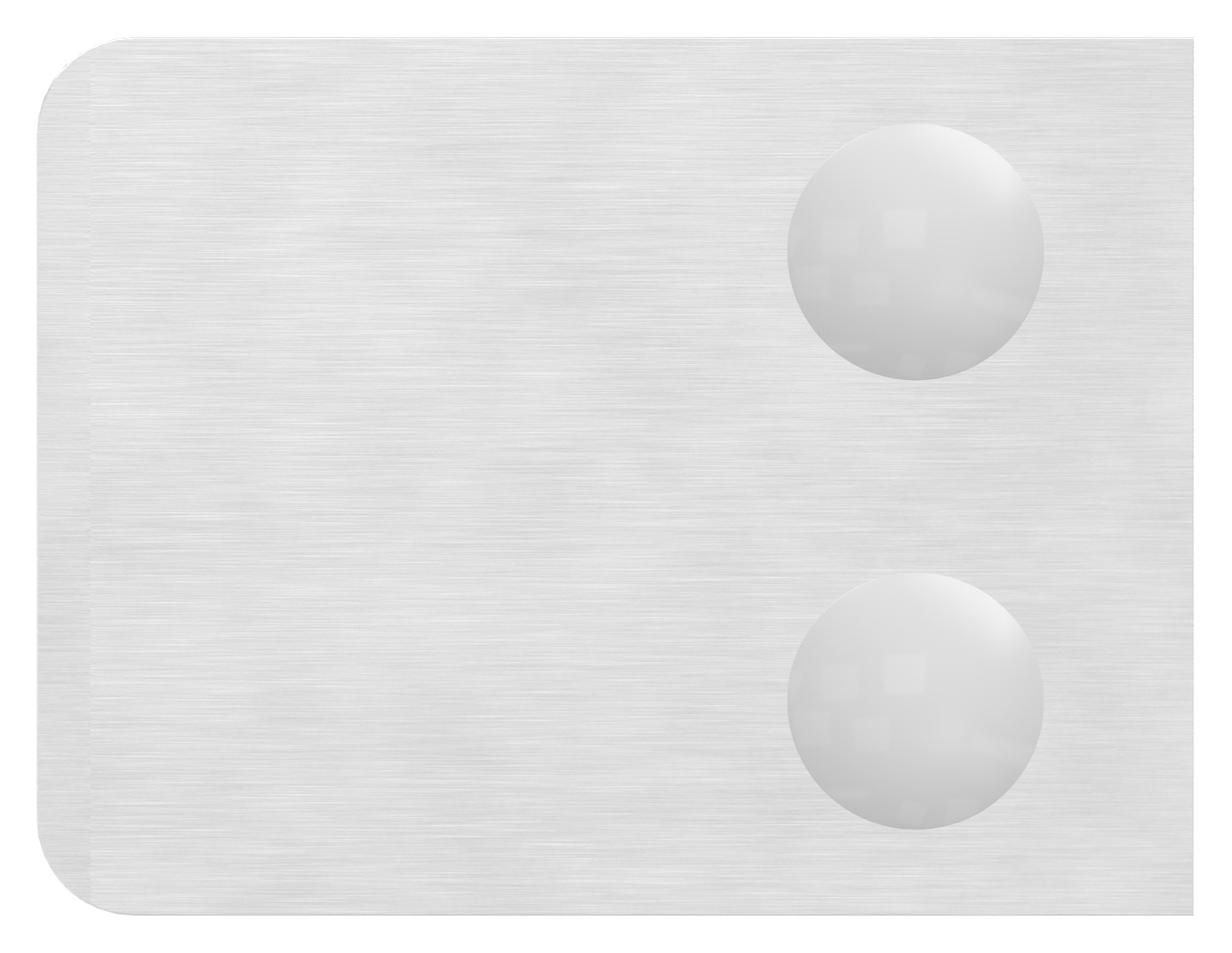 Glasklemme Mod. 36, Anschluss: 48,3mm, in V4A