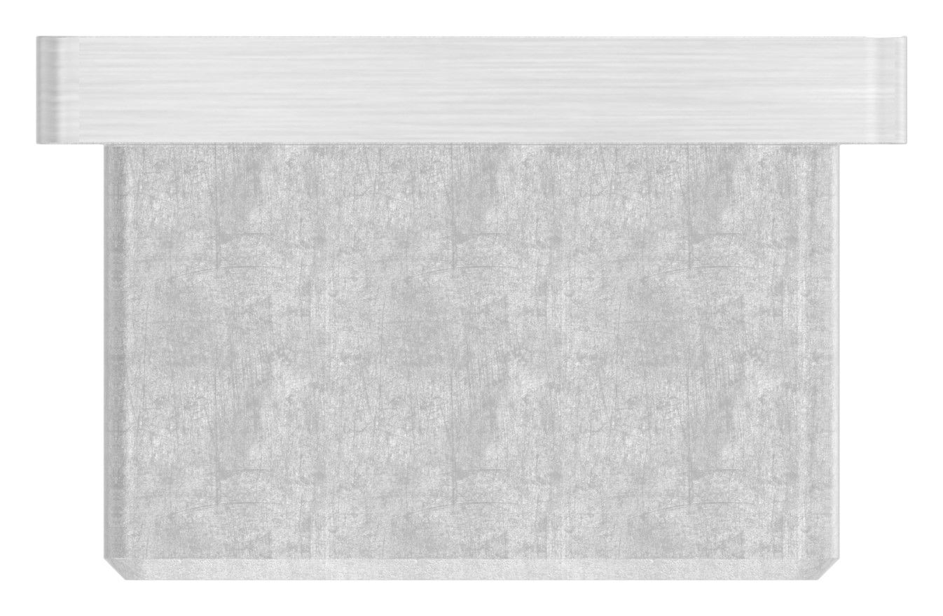 Einsteckkappe, für Rohr 40x40x3,0mm, V4A