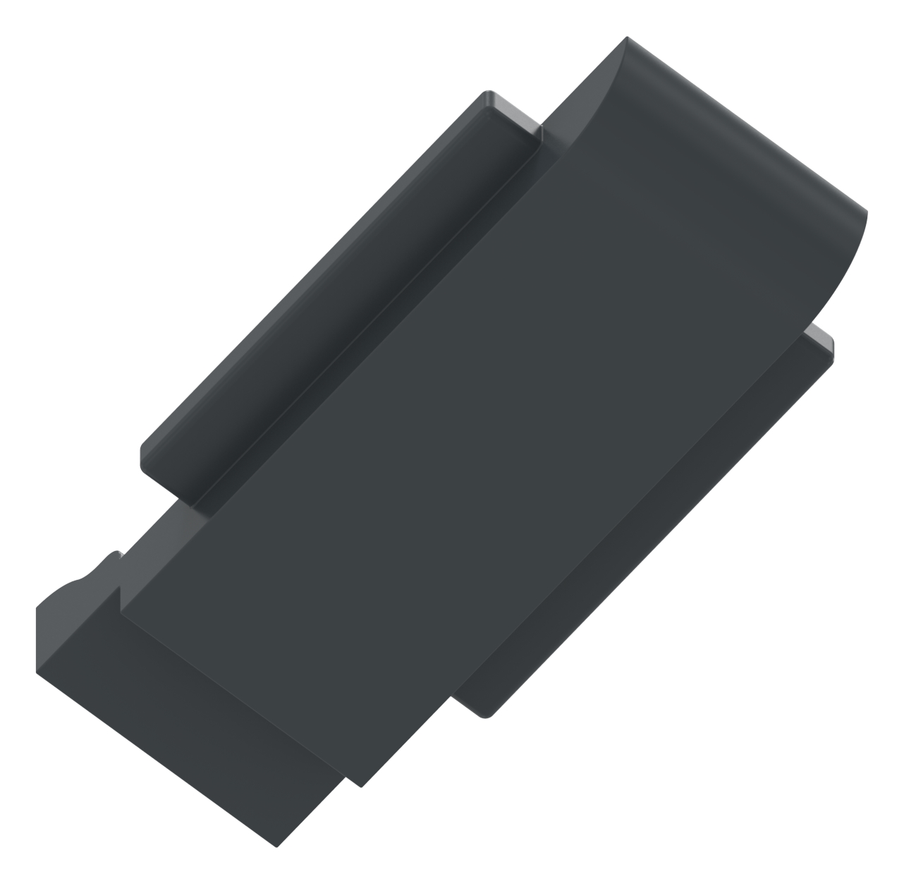 Sicherungsplatte für Mod. 34 , Zink roh pulverbeschichtet in RAL 7016 matt Sicherungsplatte für Mod. 34 , Zink roh pulverbeschichtet in RAL 7016 matt