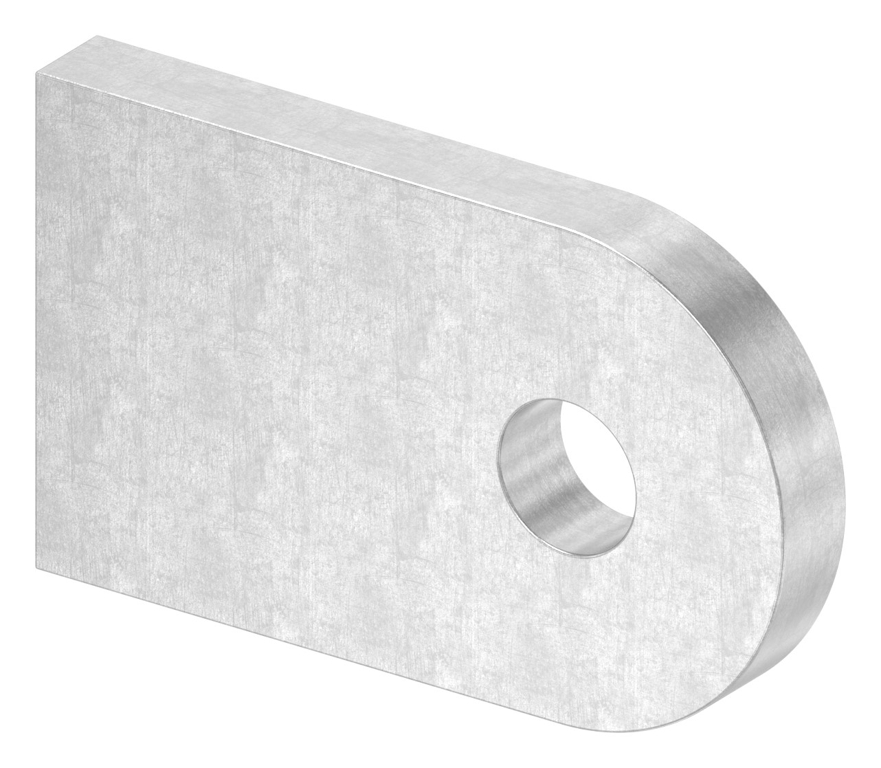 Anschweißlasche, 50x30x6mm, Oberfläche 3c matt, V2A