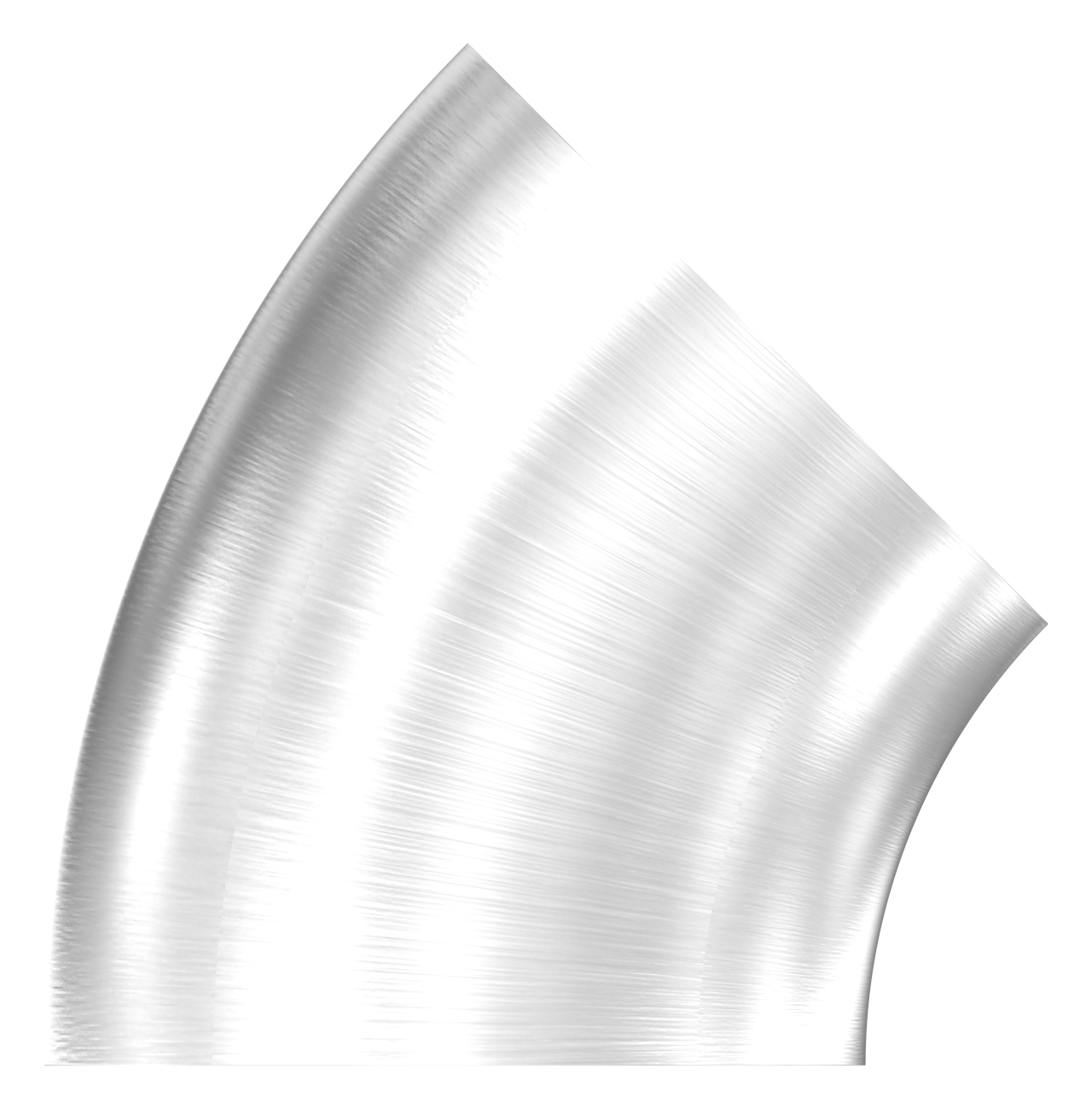 Schweißbogen 45°, 60,3x2,0mm, V2A