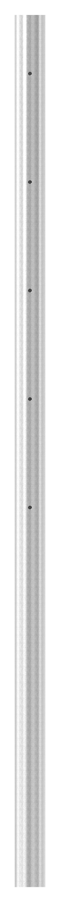 Edelstahlpfosten aus Rohr 42,4mmx2,0mm, V2A