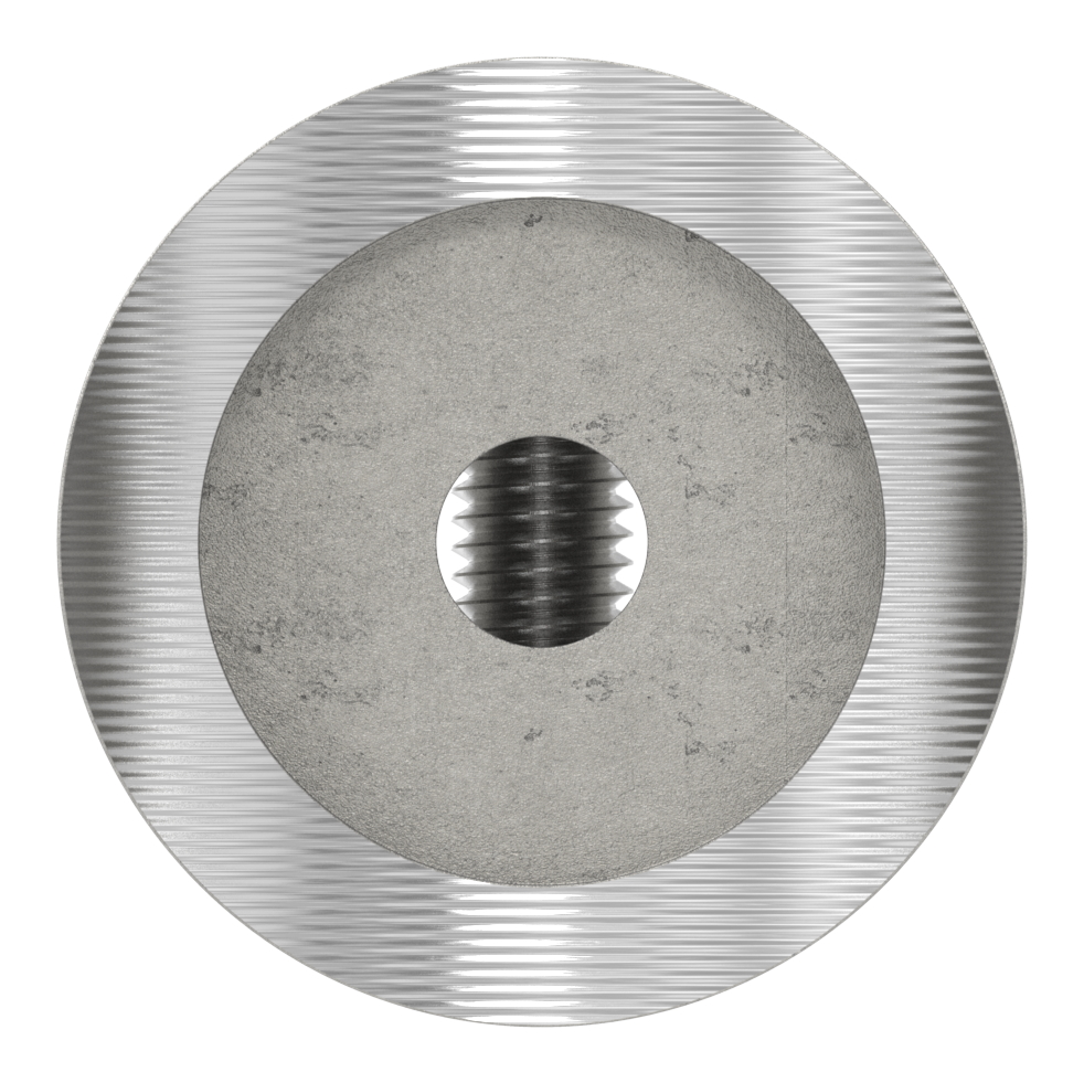 Anschlussstück 90°, Anschluss oben: 48,3mm, V2A