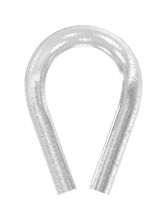 Kausche für Seil 2mm, V4A