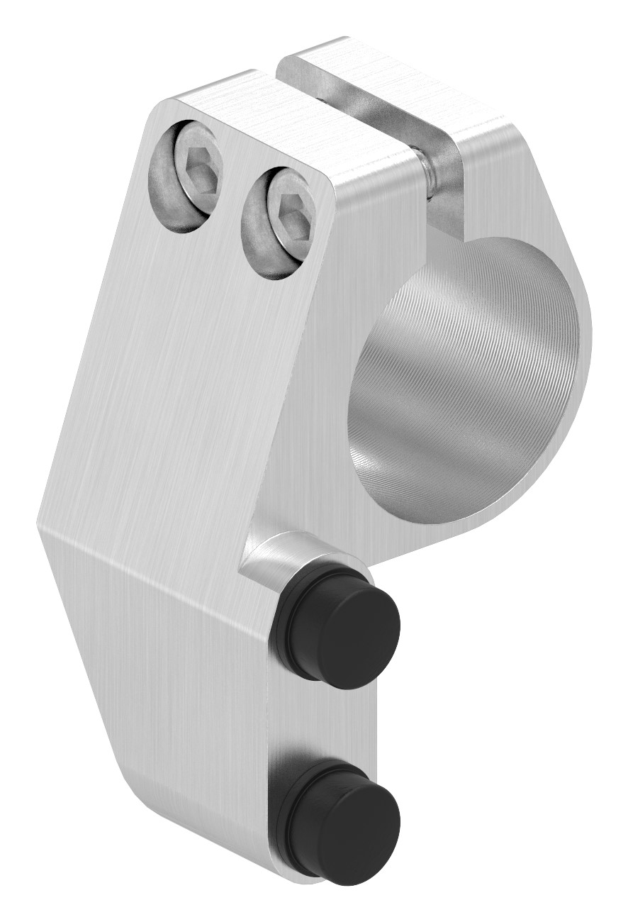 Set mit Einzelrollwägen für Glasschiebetüren, V2A
