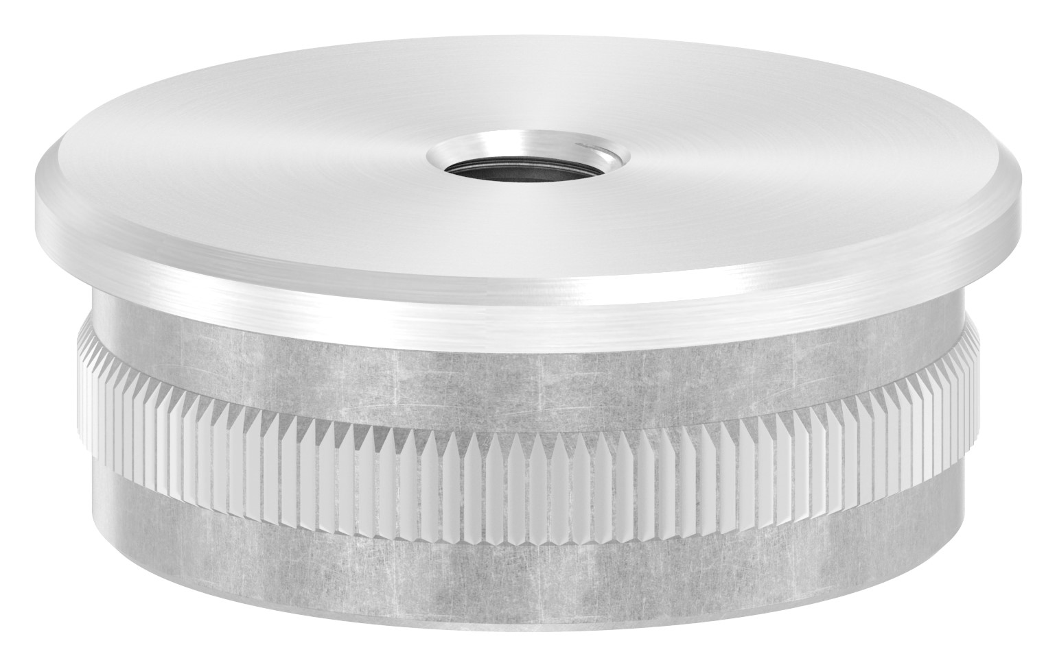 Rohrabschlussstopfen für Rohr 42,4x2,0mm, V2A