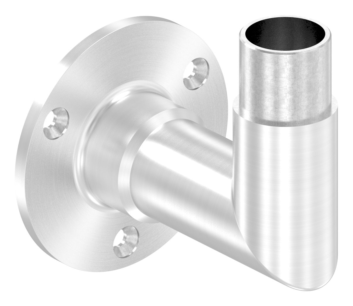 Wandhalter 90° für Rohr 33,7x2,0mm, V2A