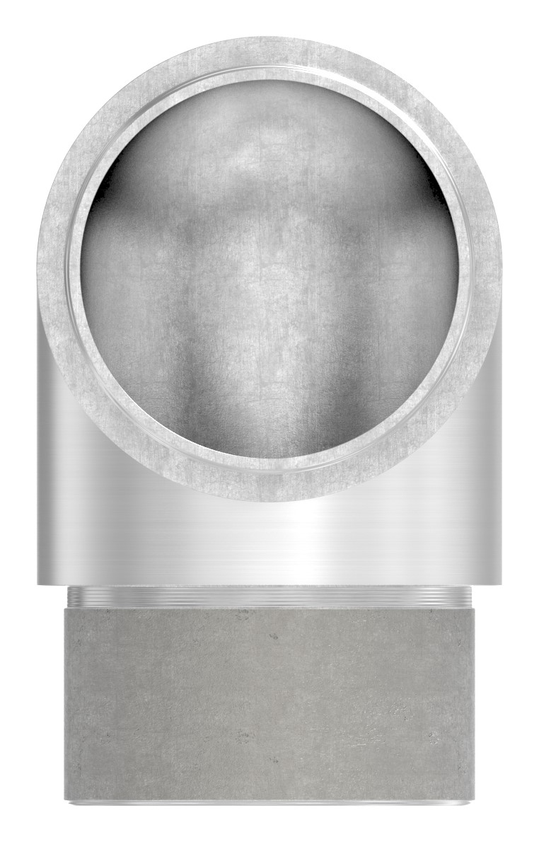 Rohrbogen 90° eng, für Rohr 42,4x2,5mm, V2A