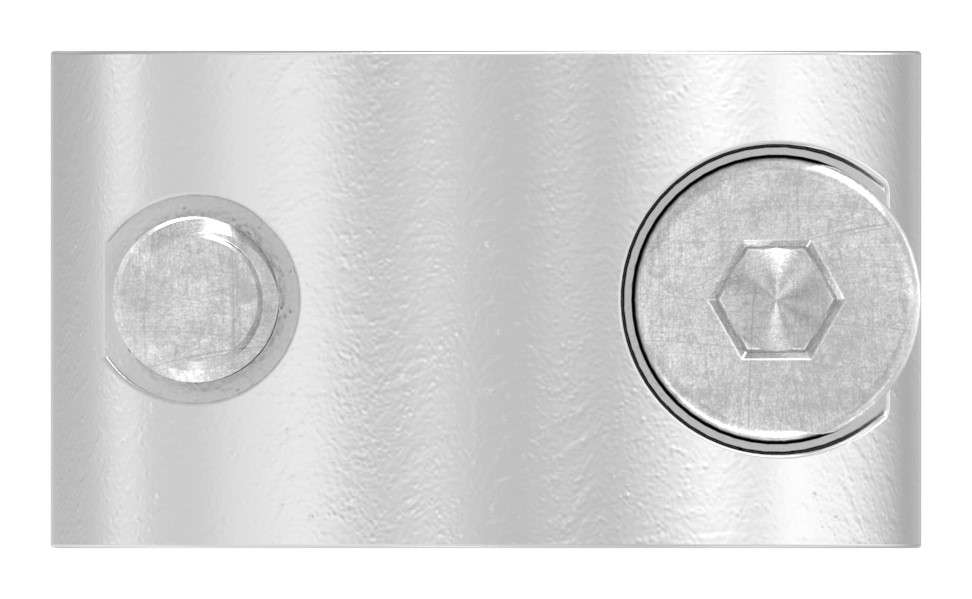 Rundklemme 2-teilig für Seil Ø 8mm, V4A