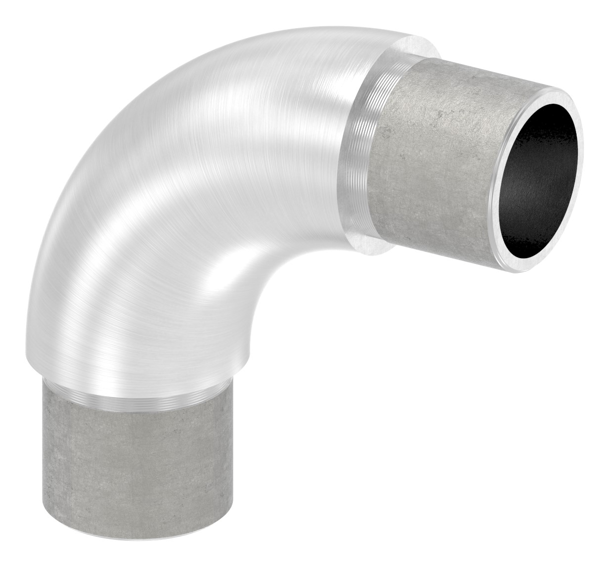 Rohrbogen 90°, für Rohr 26,9x2,0mm, V4A