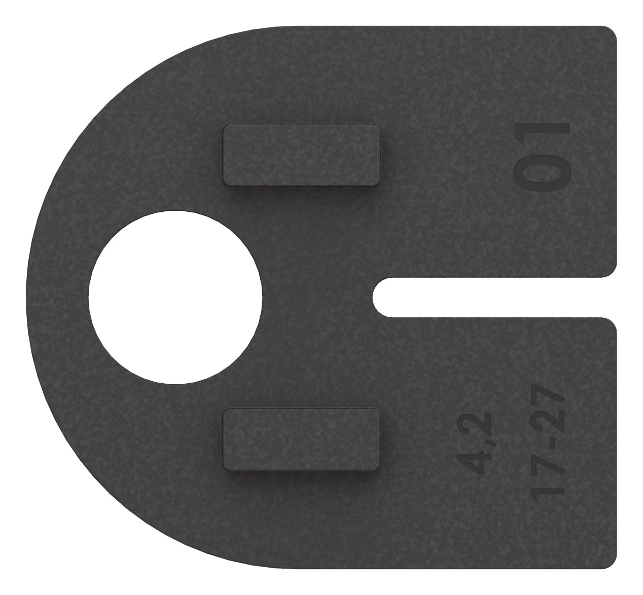 Gummi für Mod. 23, VSG-Glas 9,52mm Gummi für Mod. 23, VSG-Glas 9,52mm