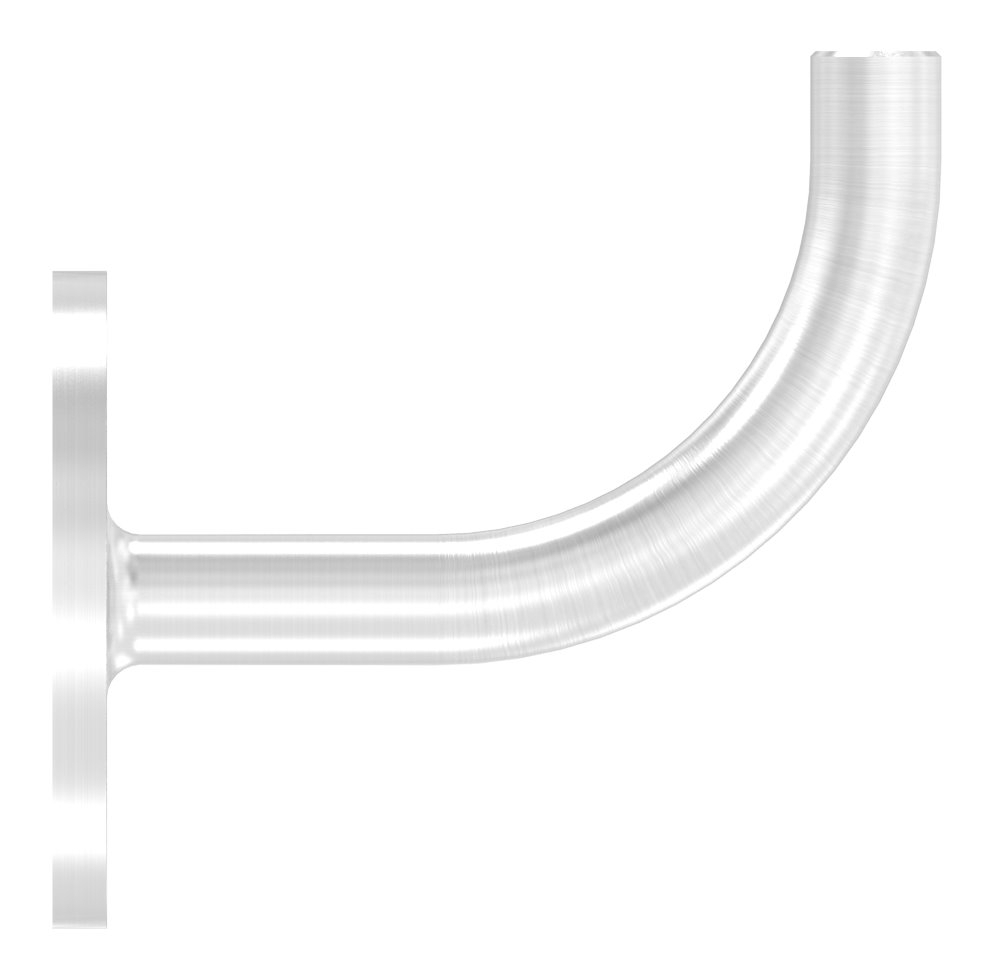 Handlaufhalter zum Anschweißen, (Ronde und Bügel verschweißt), V4A