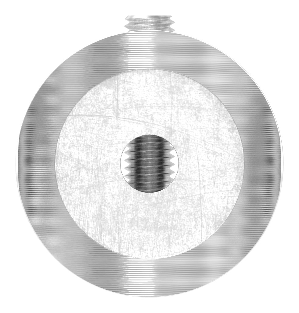 Anschlussstück 90°, Anschluss oben: 42,4mm, V2A
