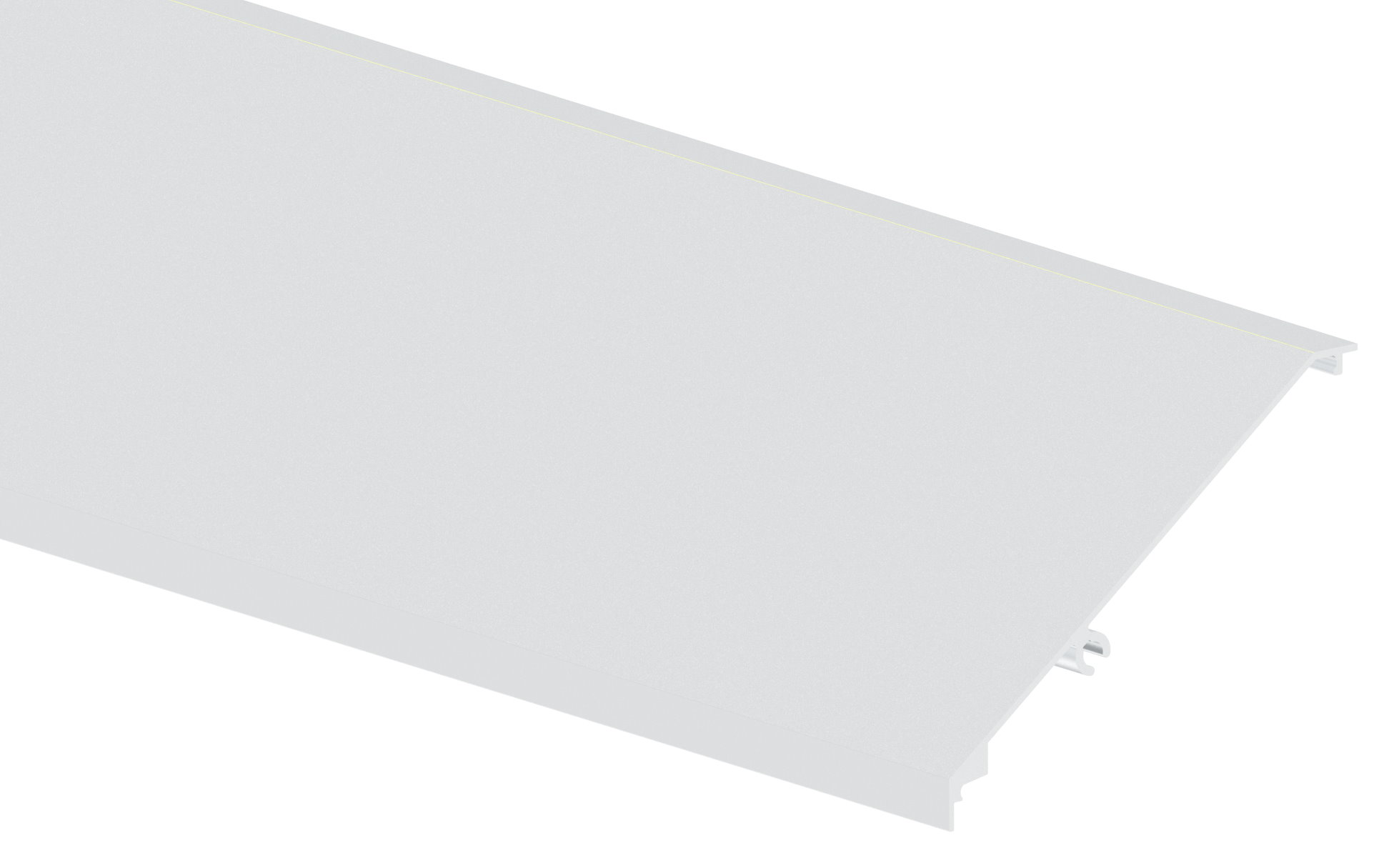 Design-Abdeckung für eleganza canopy, L: 3000mm, Aluminium roh