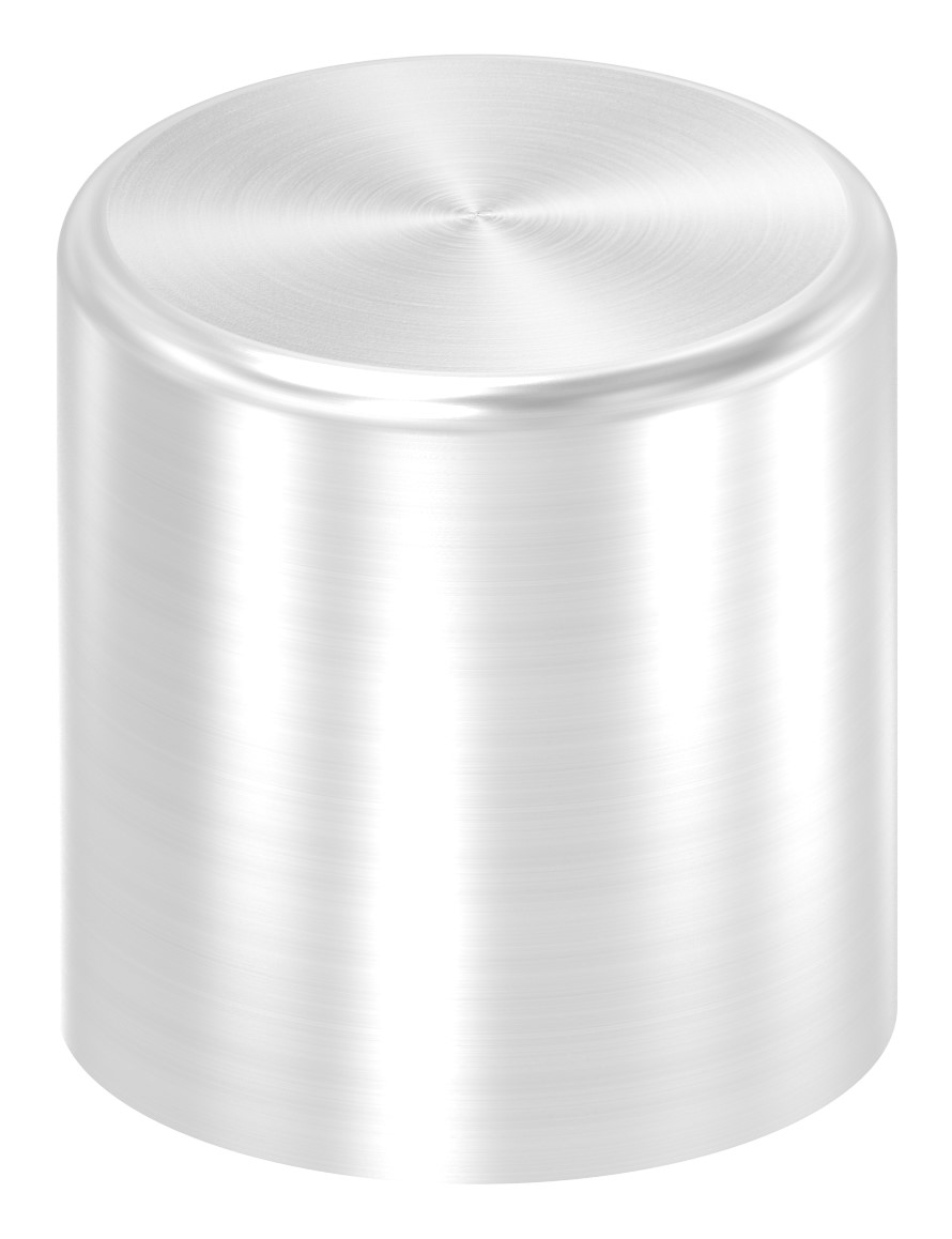 Endkappe für Stecksystem, für 33,7x2,0mm, V2A