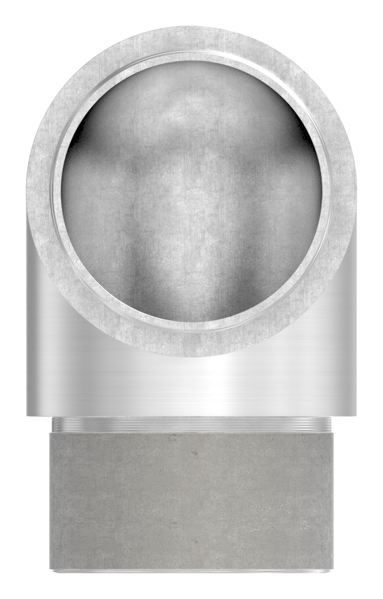 Rohrbogen 90° eng, für Rohr 42,4x3mm, V2A