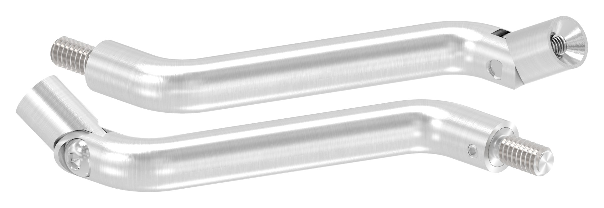 Bügel Ø 14mm, 2x 30° gebogen, V2A