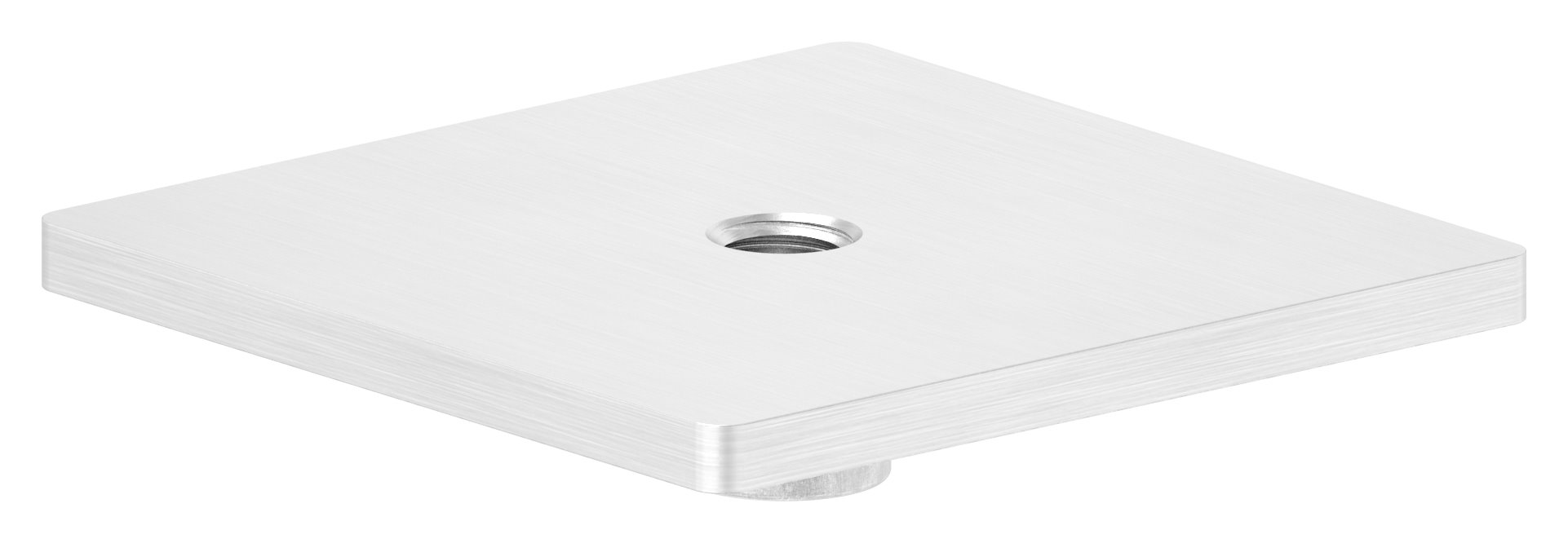 Platte, 60x60mm, M8, V4A