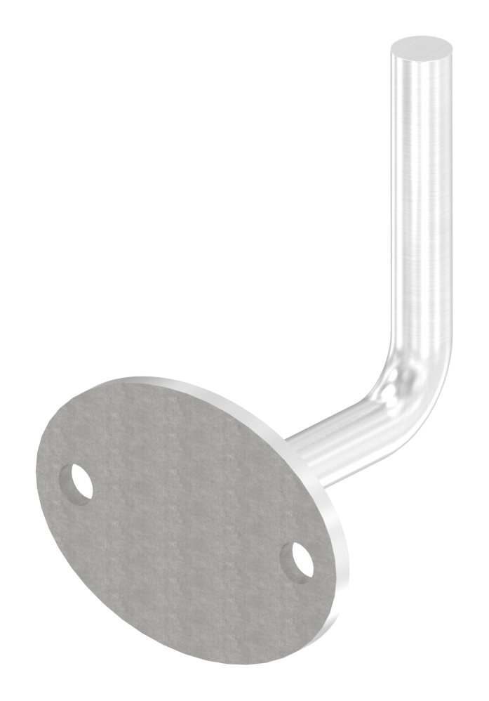 Handlaufhalter zum Anschweißen (Ronde und Bügel verschweißt), V2A