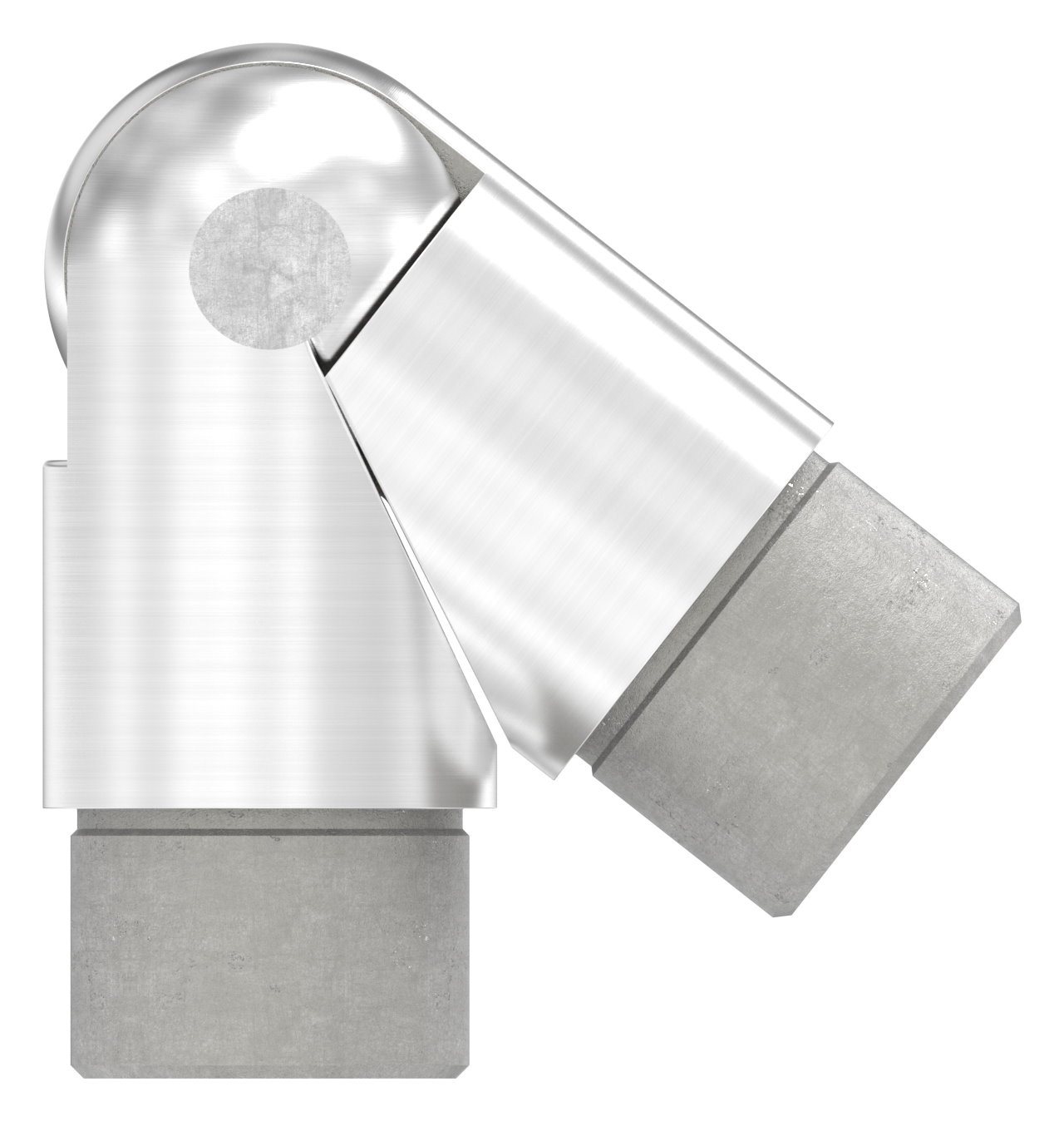 Gelenkstück, für Rohr 33,7 x 2,0mm, V2A