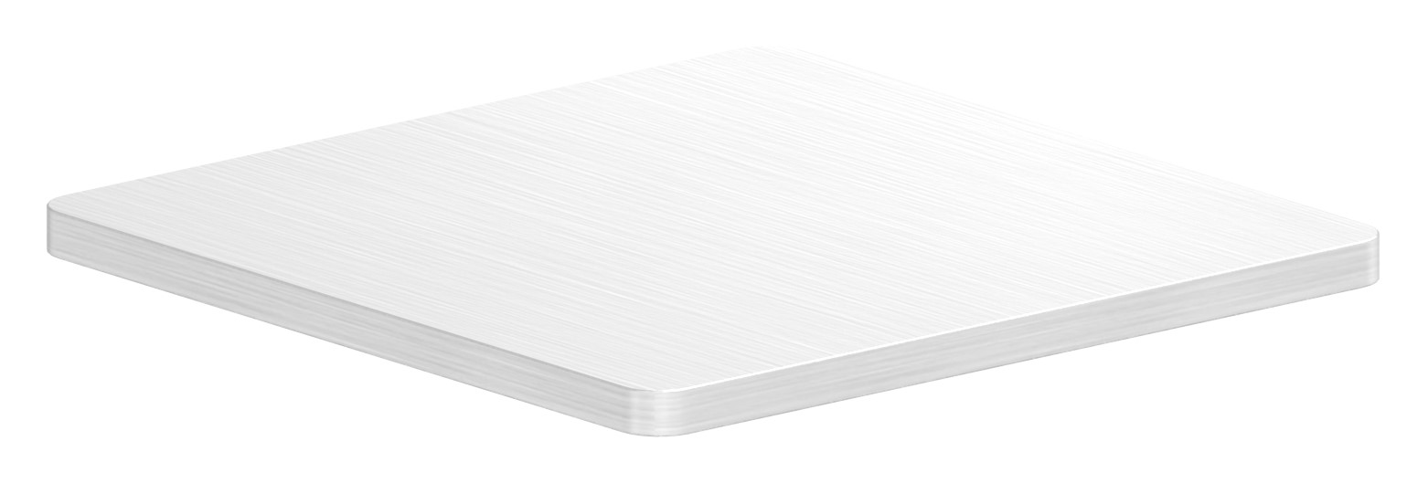 Platte zum Anschweißen für Rohr 40x40, V2A